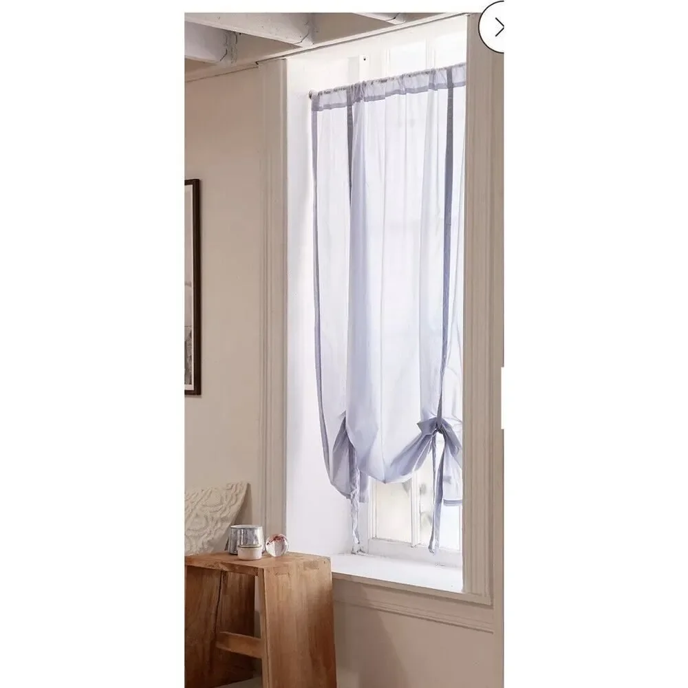 Set of 2 Urban Outfitters Drape Shade Blue 45” x 63”